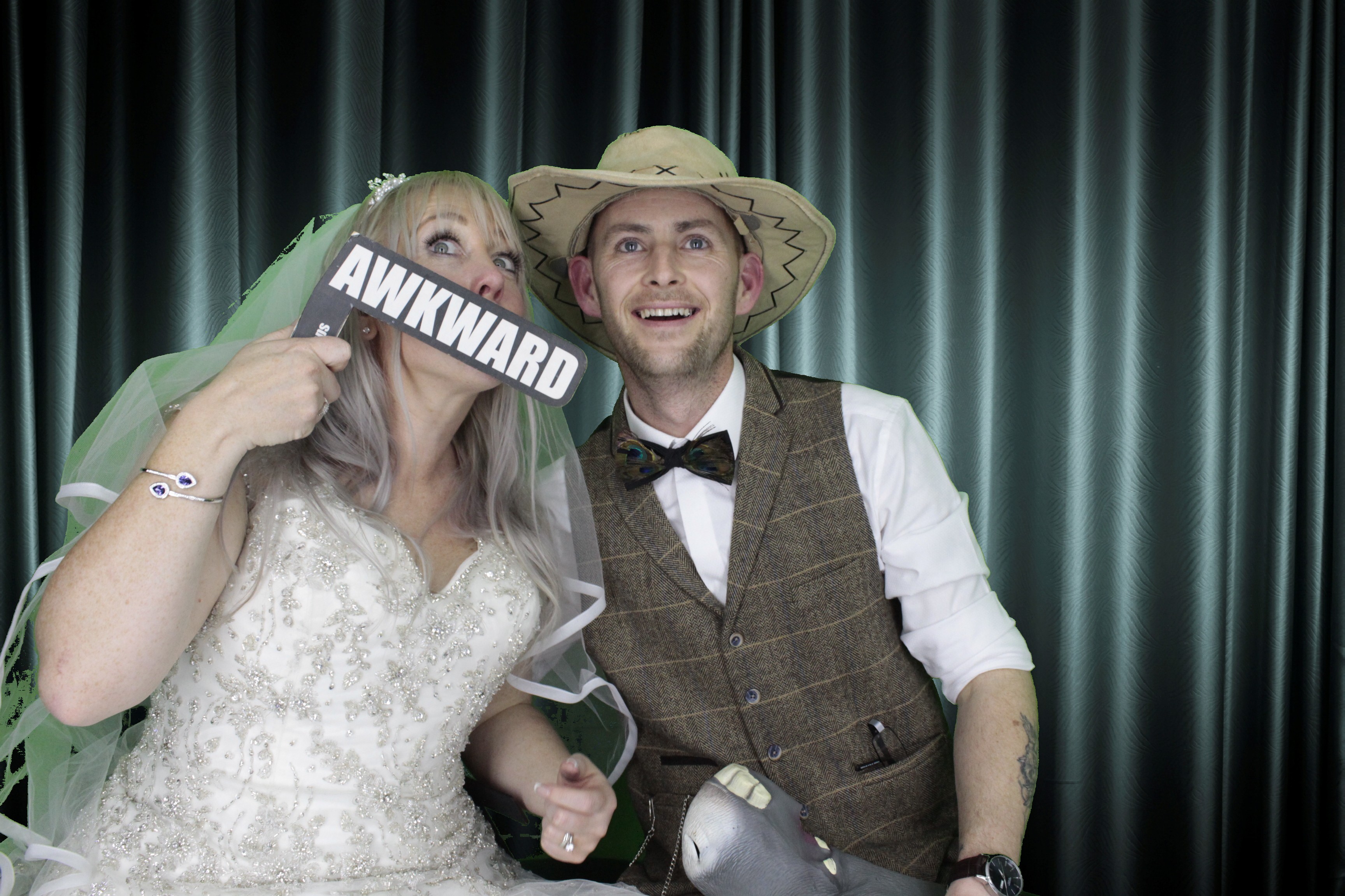 Nikki Carr's Wedding | View more photos from the event at gallery.myphotoboothexperience.co.uk/u/MyPhotoBoothExperienceLtd/Nikki-Carrs-Wedding